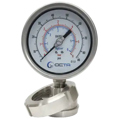 pressure gauge diaphragm seal ds union octa gs100 1713 front isomatic.webp